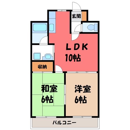 ハイランドパレスの物件間取画像